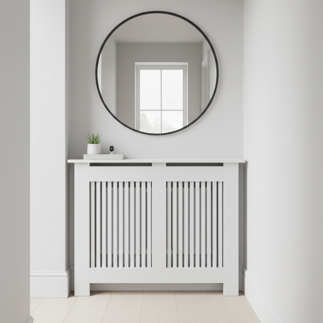Console Table Pro: Extra-slim depth specifically for narrow hallways.