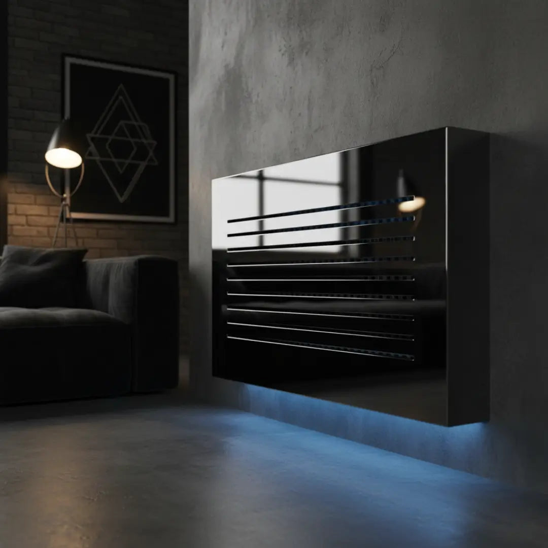 Smoked Chrome: A high-end metallic finish that mirrors the room.
